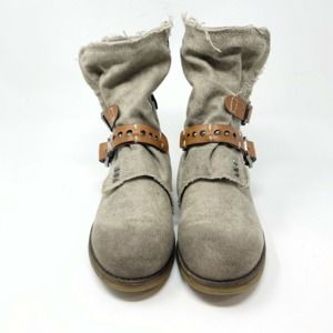 DIRTY LAUNDRY TYCEN CANVAS TAN WOMEN'S SIZE 6.5